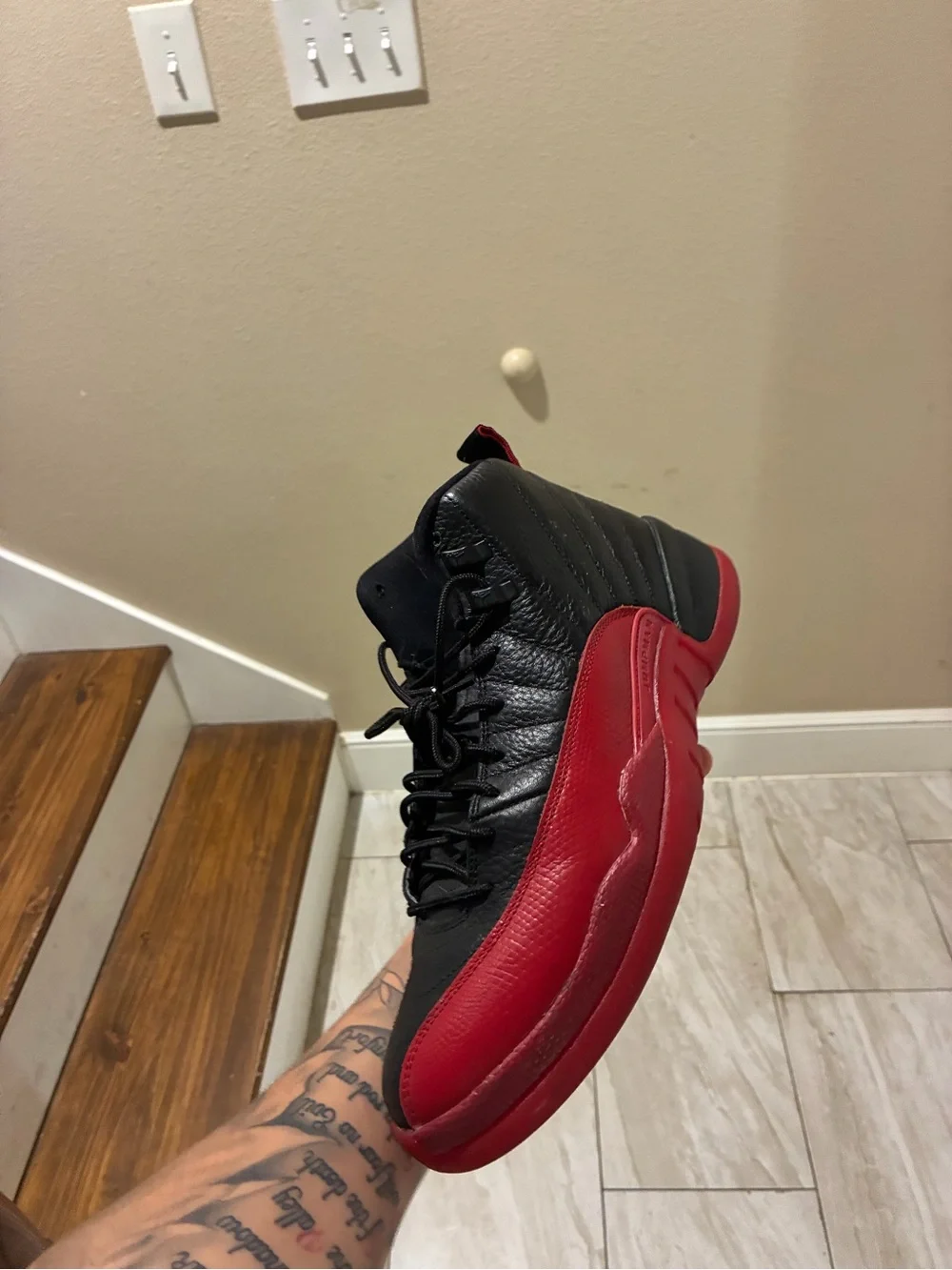 Jordan Men's Basketball Sneakers - Red/Black